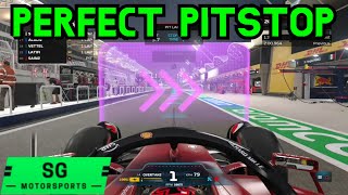 F1 22 F1 23 and F1 24 Perfect Pitstop Tutorial Guide [upl. by Noled]