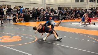 2024 SE Regionals GrecoRoman Riley Hucks 2 Junior 190lbs [upl. by Kuhn]