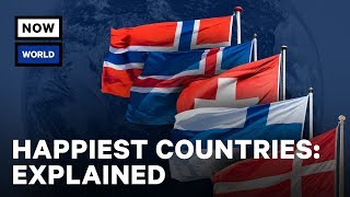 Happiest Countries In The World Explained  NowThis World [upl. by Reider]