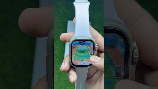 Playing tennis in Ultra Smart Watch S8  S8 Ultra 4G Sim Support Smartwatch Unboxing amp Review [upl. by Zug]