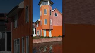 Reitdiephaven Pier4 haven port building house netherlands 2024 groningen [upl. by Enomas]