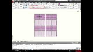 AutoCAD  Disegnare texture [upl. by Yelwar]