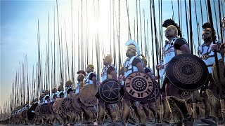 Macedonian Empire Vs Athens amp Thebes Battle of Chaeronea 338 BC  Cinematic [upl. by Yelyab]