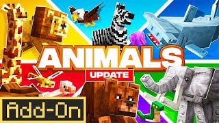 Animals AddOn  Official Minecraft Marketplace Trailer [upl. by Dani]