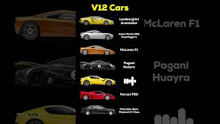 Best Sounding V12 Cars ferrari lamborghini mercedes [upl. by Nnylirak813]