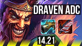 DRAVEN amp Janna vs KOGMAW amp Rakan ADC  EUW Challenger  1421 [upl. by Gairc]