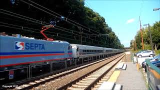 Exclusive SEPTA ACS64 903 on PaoliThorndale Line to Thorndale GVF Train 9561 82218 [upl. by Okorih]