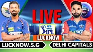 IPL 2024 Live LSG vs DC Live Match  IPL Live Score amp Commentary  Lucknow vs Delhi Live Match [upl. by Einnob]