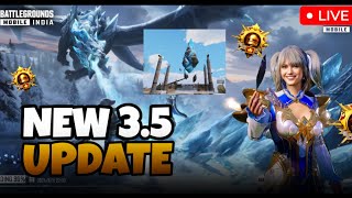 BGMI NEW UPDATE is Here 35 update Live bgmi livepubg bgmi live stream [upl. by Naquin736]