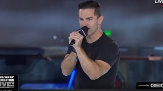 Sam Witwer Darth Maul VA screams quotKENOBIIquot at Star Wars Celebration 2022 [upl. by Battiste]