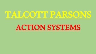 Sociology for UPSC  TALCOTT PARSONS Social System  Lecture 78 [upl. by Mcquoid]