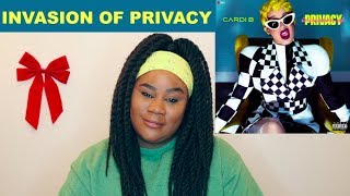 Cardi B  Invasion of Privacy Album REACTION [upl. by Lewellen321]