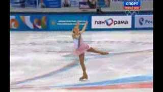 Serafima SAKHANOVICH 2014 FS Russian Nationals [upl. by Jezabel]