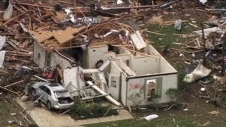 Texas Tornado Video 2013 Northern Texas Hit By 16 Tornadoes More Expected [upl. by Kerrin]