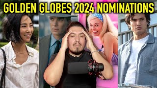 Golden Globe Nominations Reaction 2024 [upl. by Fauver]