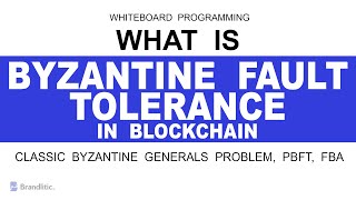 Byzantine Fault Tolerance in Blockchain  Classic Generals Problem amp its Solutions PBFT amp FBA [upl. by Nainatrad]