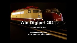 WinDigipet Schnelleinstieg 2021 Teil 3 für Beginner [upl. by Yenettirb503]