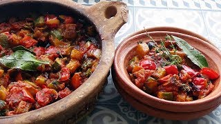 Recette de la Ratatouille maison à ma façon un plat dquotété sain et savoureux [upl. by Yecak]