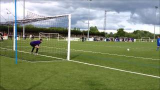 Coupe des Régions UEFA  Séance de tirs au but CentreRhôneAlpes 8tab7 [upl. by Zippora]