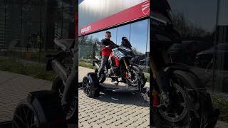 NEW Ducati Multistrada RS 180HP  lowering trailer 🔥 [upl. by Stavros]