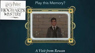 Harry potter hogwarts mysteryMemory Series Final 50th video A visit from Rowan Contains Spoilers [upl. by Fesuoy]