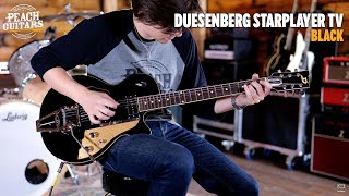 No TalkingJust Tones  Duesenberg Starplayer TV Black [upl. by Breger2]