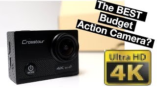 Crosstour CT9000 4k Action Camera Unboxing  Overview  Water Test [upl. by Allan331]