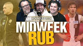 Midweek Rub  Max Kings Injury Nick Daicos Clutch Stats amp Dustys Decision  Triple M Footy [upl. by Eirallih]