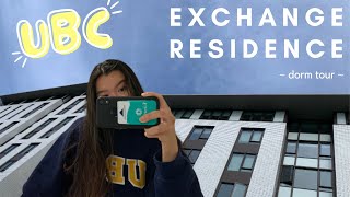 UBC Exchange Residence  University of British Columbia dorm tour [upl. by Phox]