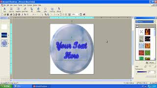 Microsoft PhotoDraw 2000 [upl. by Namwob]