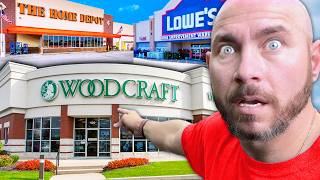 Woodcraft vs Home Depot vs Lowes  Which is Better [upl. by Talich390]