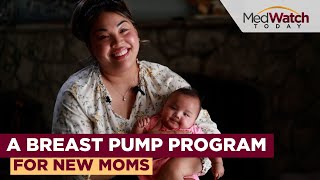 Symphony Breast Pump Program Helping New Moms [upl. by Lais]