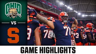 Ohio vs Syracuse Game Highlights  2024 ACC Football [upl. by Kotta]