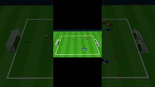 PFC Shorts 1v01v1 to Large Goal Exercise [upl. by Selfridge]