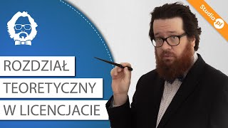 Rozdział teoretyczny w pracy licencjackiej  seminarium dyplomowe z Akademią Belfra [upl. by Vidda]