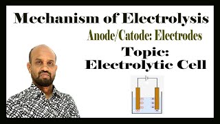 Lesson 3 Electrolysis and Its Mechanism  Topic Electrolytic Cell  Electrochemistry [upl. by Caty]