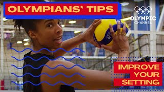 How to become a better volleyball setter ft Team USAs Rachael Adams  Olympians Tips [upl. by Cherise871]