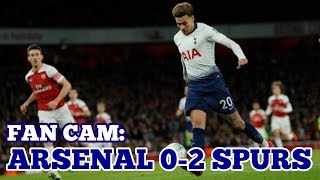 FAN CAM Arsenal 02 Tottenham HeungMin Son  손흥민  孫興慜 and Dele Spurs into the Semis 191218 [upl. by Rolan]