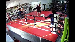 Introduction to sparring Muay Thai class for beginners at Lafayette strong [upl. by Sigmund]