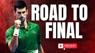 Novak Djokovics Road to the Championship match draw Australian Open 2024 [upl. by Anstice]