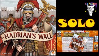 Hadrians Wall SOLO Playthrough Learning Game [upl. by Tnilc]