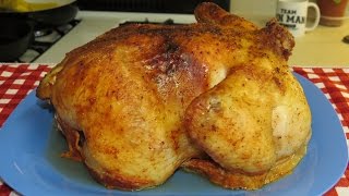 Juicy Roasted ChickenInjected with Brine and Cooked in the Toaster Oven [upl. by Hamian]