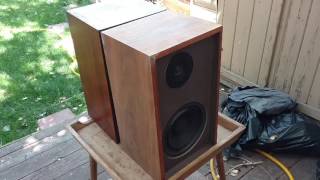 Vintage Speaker Restoration Realistic Nova 6 part 2 [upl. by Oribel]