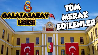 GALATASARAY LİSESİ TANITIM  LGS TABAN PUAN  YURT  HAZIRLIK SINIFI  NASIL ÖĞRENCİ ALIR 2020 [upl. by Vasya]