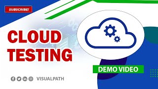 Cloud Testing Online Training Live Recorded Demo Session by Visualpath [upl. by Homans]