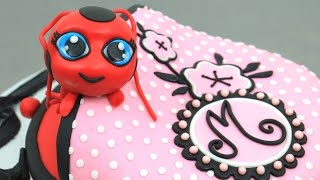 LADYBUG Purse Cake  How to make by Cakes StepbyStep [upl. by Sivatnod]