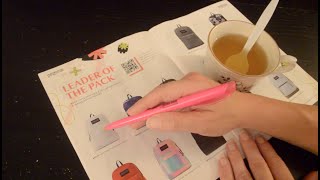 Asmr  Catalogue Browsing With Tea  Softly Spoken [upl. by Lajib855]