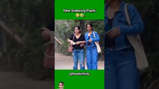 new sneezing 🤧 prank on girlfunnyshorts 😭😭🤣🤣🤣 [upl. by Yemirej738]