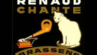 Renaud chante Brassens  Les amoureux des bancs publics [upl. by Rihaz]