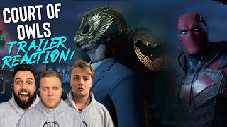 GOTHAM KNIGHTS Story Trailer REACTION [upl. by Kalinda]